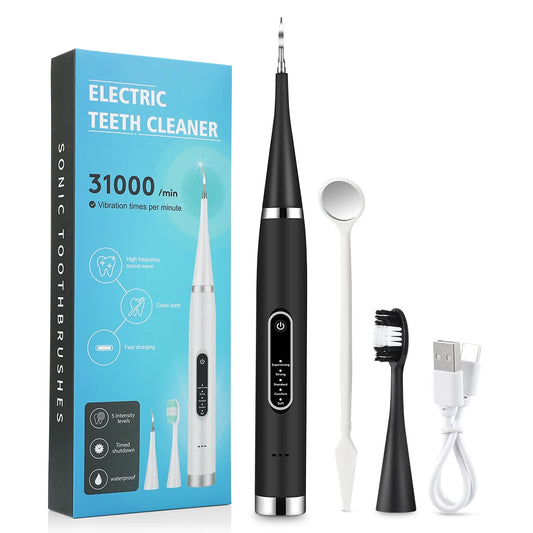 Electric Sonic Teeth Cleaner – 5 Modes for Tartar & Stain Removal