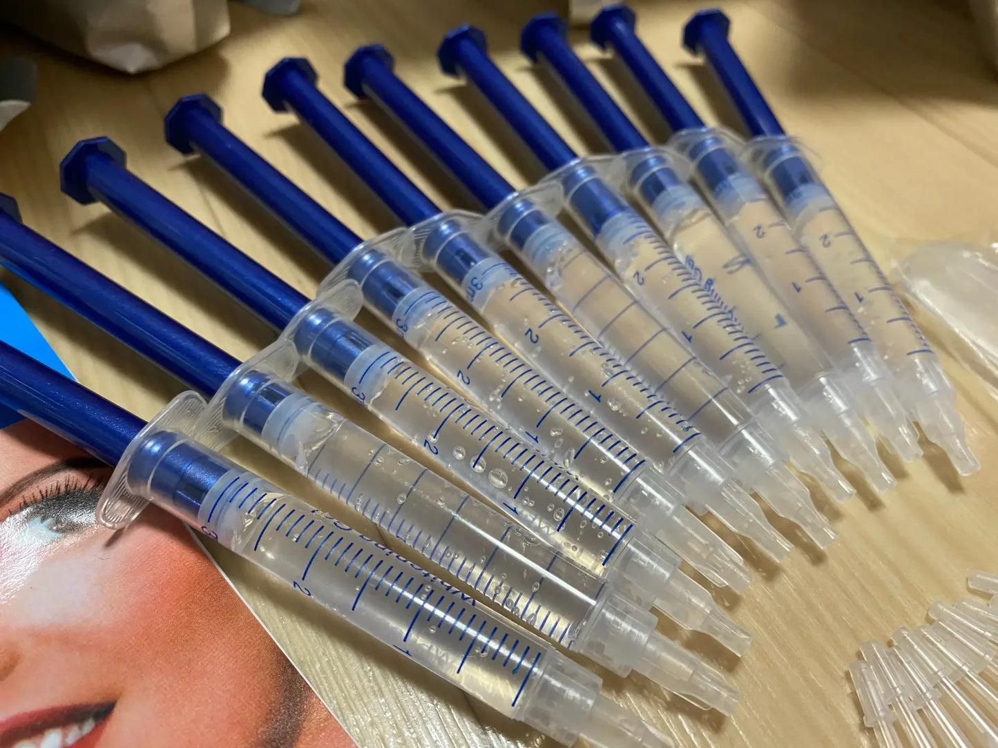 Home Teeth Whitening Kit – 44% Peroxide Gel with Dental Brush