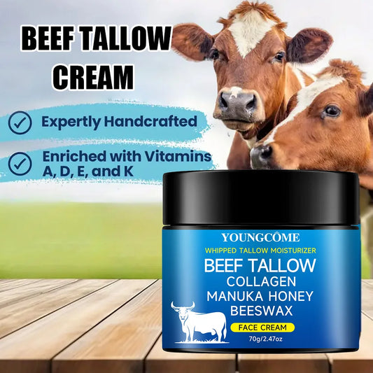 Tallow face cream raw Honayolive oil Anti Aging Face Cream