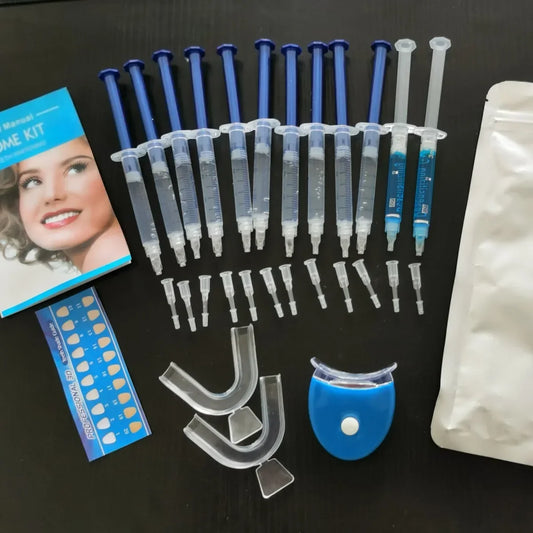 Home Teeth Whitening Kit – 44% Peroxide Gel with Dental Brush