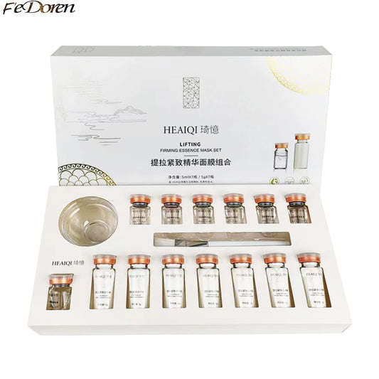 Korean Collagen & Hyaluronic Acid Face Mask – Firming, Brightening & Hydrating