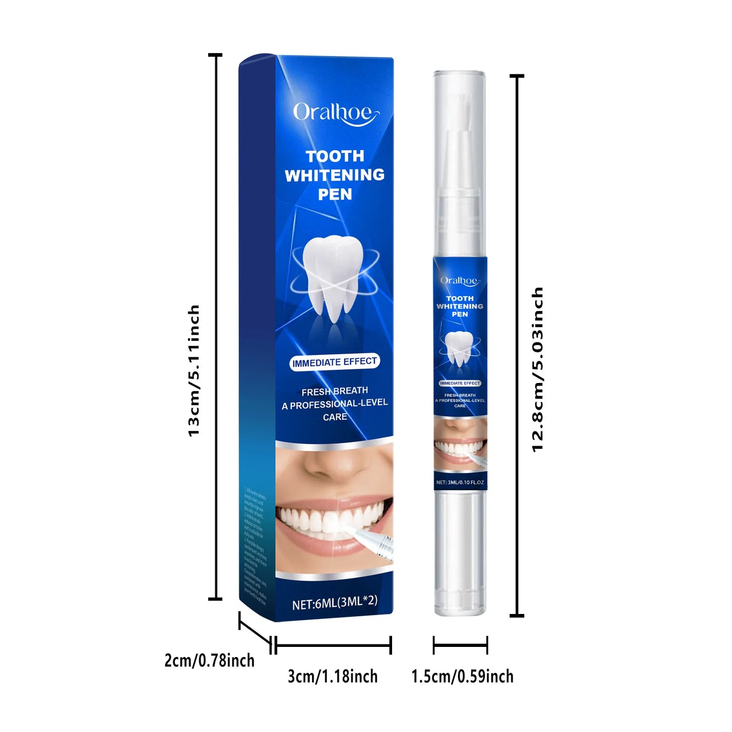 Teeth Whitening Pen 3ml x 2