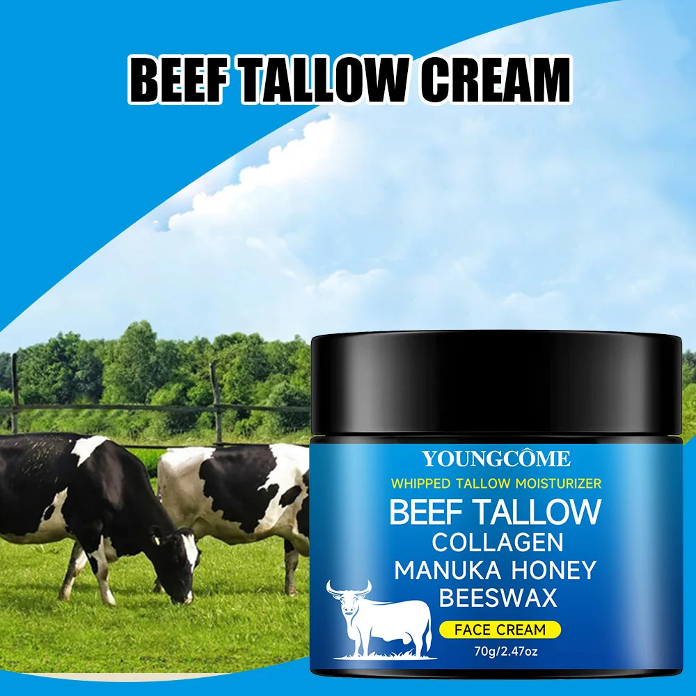 Tallow face cream raw Honayolive oil Anti Aging Face Cream