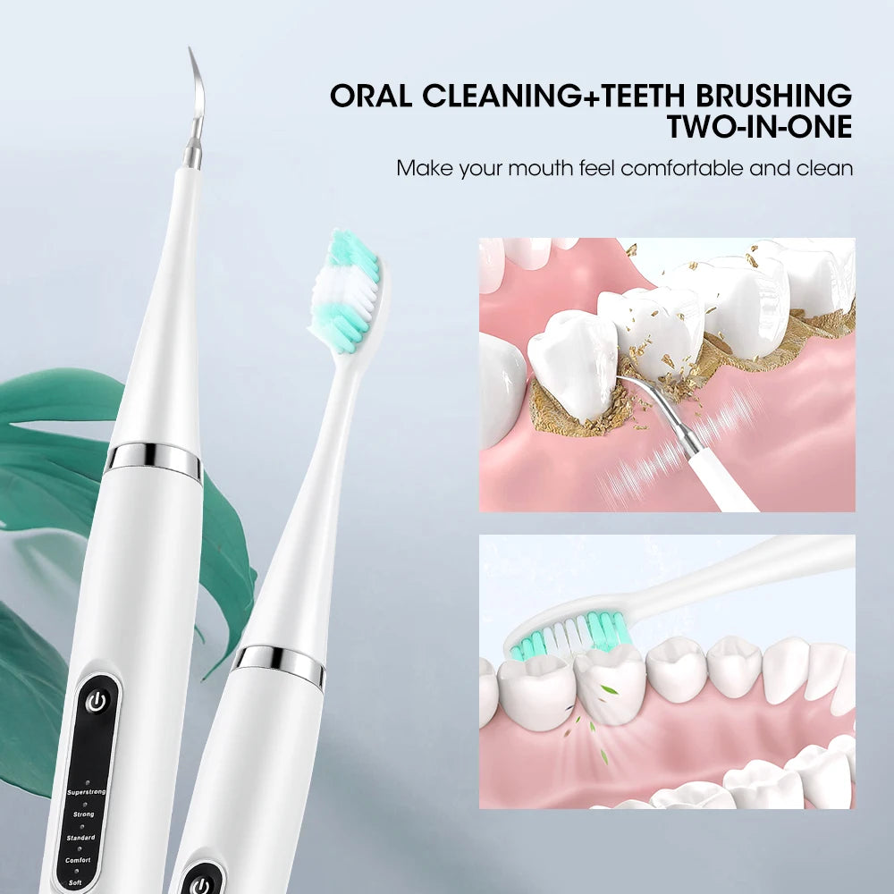 Electric Sonic Teeth Cleaner – 5 Modes for Tartar & Stain Removal